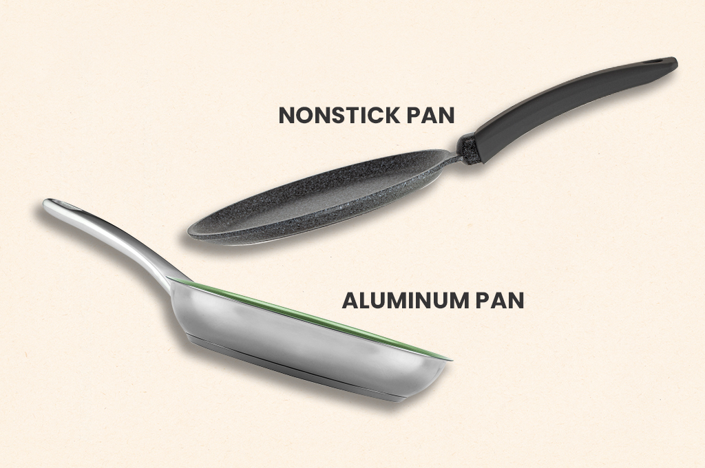 aluminum vs nonstick pan