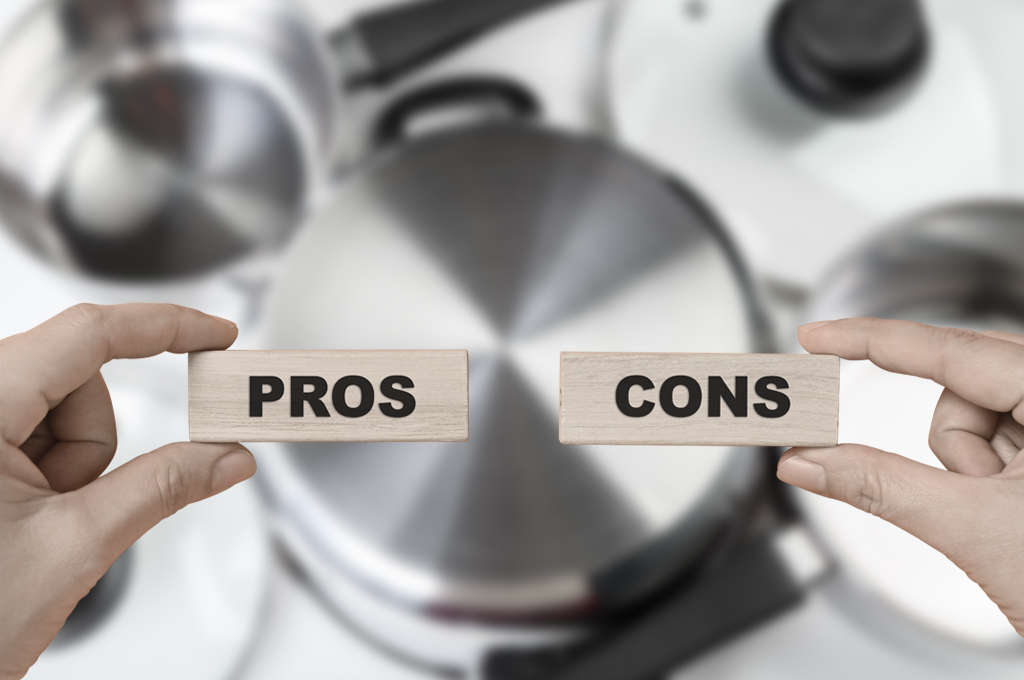 stainless steel cookware pros and cons