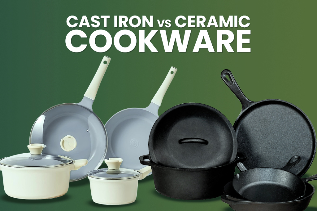 cast iron vs ceramic cookware